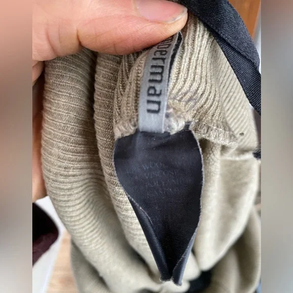 Cora Kemperman Aladdin Style Wide Leg Wool Blend Pants L - Picture 5 of 5